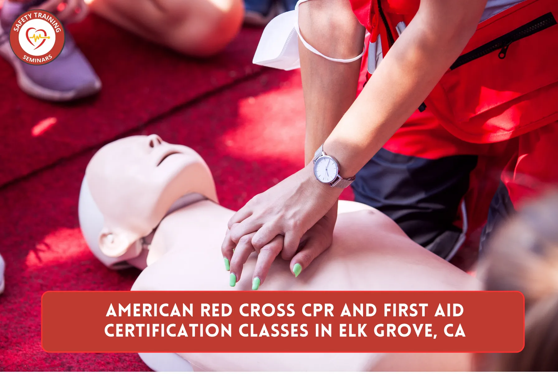 American Red Cross CPR and First Aid Certification Classes in Elk Grove, CA